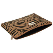 Hindbag Ava Medium 15-tums laptopfodral - Cinnamon Zebra Brown