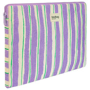 Hindbag Ava Medium 15-tums Laptopfodral - Grön/Parma Stripes