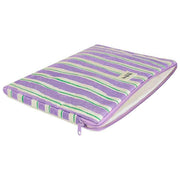 Hindbag Ava Medium 15-tums Laptopfodral - Grön/Parma Stripes