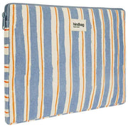 Hindbag Ava Small 13-tums Laptop-fodral - Orange/Blue Stripes