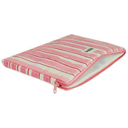 Hindbag Ava Small 13-tums laptopfodral - röda/rosa ränder