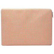 Hindbag Ava Small Weave 13-tums laptopfodral - korallrosa