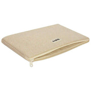 Hindbag Ava Small Weave 13-tums laptopfodral - Nude Beige