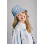 Hindbag Bob Bucket Hat - Denimblå