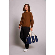 Hindbag Charlie Bowling Bag - Sammet Marinblå