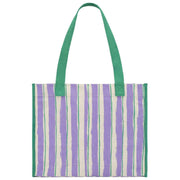 Hindbag Claude Tote Bag - Grön/Parma Stripes