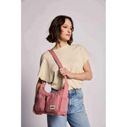 Hindbag Emile Multi Pocket Axelväska - Blush Pink