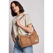 Hindbag Emile Multi Pocket Axelväska - Cinnamon Brown
