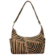 Hindbag Emile Multi Pocket Axelväska - Cinnamon Tiger Brown