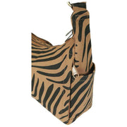 Hindbag Emile Multi Pocket Axelväska - Cinnamon Tiger Brown