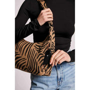 Hindbag Emile Multi Pocket Axelväska - Cinnamon Tiger Brown