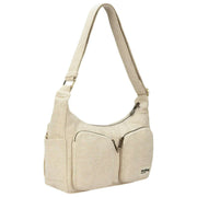 Hindbag Emile Multi Pocket Axelväska - Jute Beige