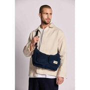 Hindbag Emile Multi Pocket Axelväska - Marinblå