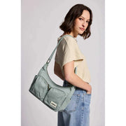 Hindbag Emile Multi Pocket Axelväska - Sage Green