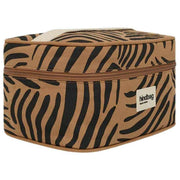 Hindbag Gaspard Makeupväska - Zebra Cinnamon Brown