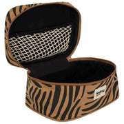 Hindbag Gaspard Makeupväska - Zebra Cinnamon Brown