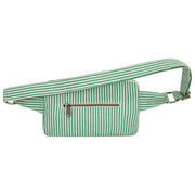 Hindbag Harry Rectangle Bum Bag - Gröna ränder