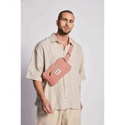 Hindbag Harry Rectangle Bum Bag - Red Stripes