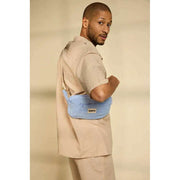 Hindbag Harry Rectangle Terry Bum Bag - Blue Cloud