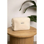Hindbag Leon Teddy Necessär - Arctic White