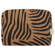 Hindbag Leon Necessär - Zebra Cinnamon Brown