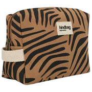 Hindbag Leon Necessär - Zebra Cinnamon Brown