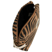 Hindbag Leon Necessär - Zebra Cinnamon Brown