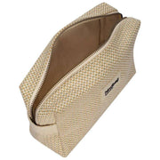 Hindbag Leon Woven Necessär - Nude Beige