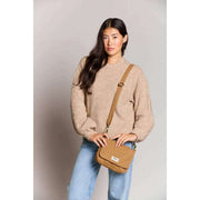 Hindbag Margault Quiltad axelväska - Cinnamon Brown