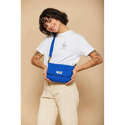 Hindbag Margault Quilted Axelväska - Electric Blue