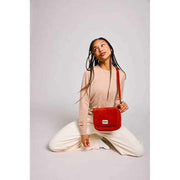 Hindbag Margault Axelväska - Velvet Brick Orange