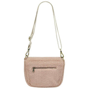 Hindbag Margault Teddy Axelväska - Puderrosa
