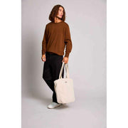 Hindbag Paul Teddy Tygväska - Arctic White