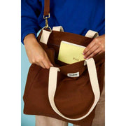 Hindbag Paul Tote Bag - Chokladbrun