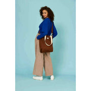 Hindbag Paul Tote Bag - Chokladbrun