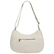Hindbag Rosa Large Teddy Axelväska - Arctic White