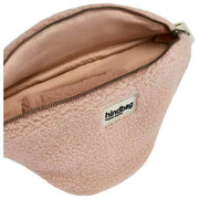 Hindbag Sasha Large Teddy Bum Bag - Puderrosa