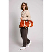 Hindbag Simon Duffle Bag - Velvet Brick Orange