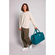 Hindbag Yves Stor resväska - Peacock Blue