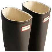 Hunter Downpour Tall Isolerade Wellington Boots - Chokladbrun