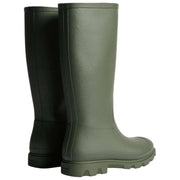 Hunter Downpour Tall Isolerade Wellington Boots - Mörk Olivgrön