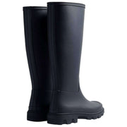 Hunter Downpour Tall Wellington Boots - Marinblå