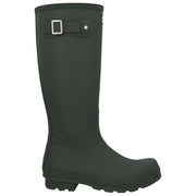 Hunter Original Tall Tartan Fodrade Boots - Dark Olive