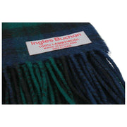Ingles Buchan Black Watch Lambswool Scarf - Grön/Blå