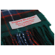Ingles Buchan Mitchell lammullshalsduk - Grön/Blå/Röd