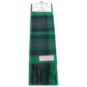Ingles Buchan Ross Hunting Lambswool Scarf - Grön/Svart/Röd