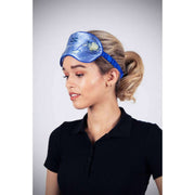 Jessica Russell Flint Aquarius Silk Eye Mask - Blå/Vit