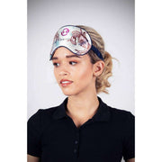 Jessica Russell Flint Cancer Silk Eye Mask - Vit/Beige