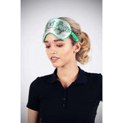 Jessica Russell Flint Capricorn Silk Eye Mask - Grön/Beige