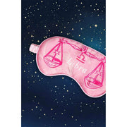 Jessica Russell Flint Libra Silk Eye Mask - Rosa